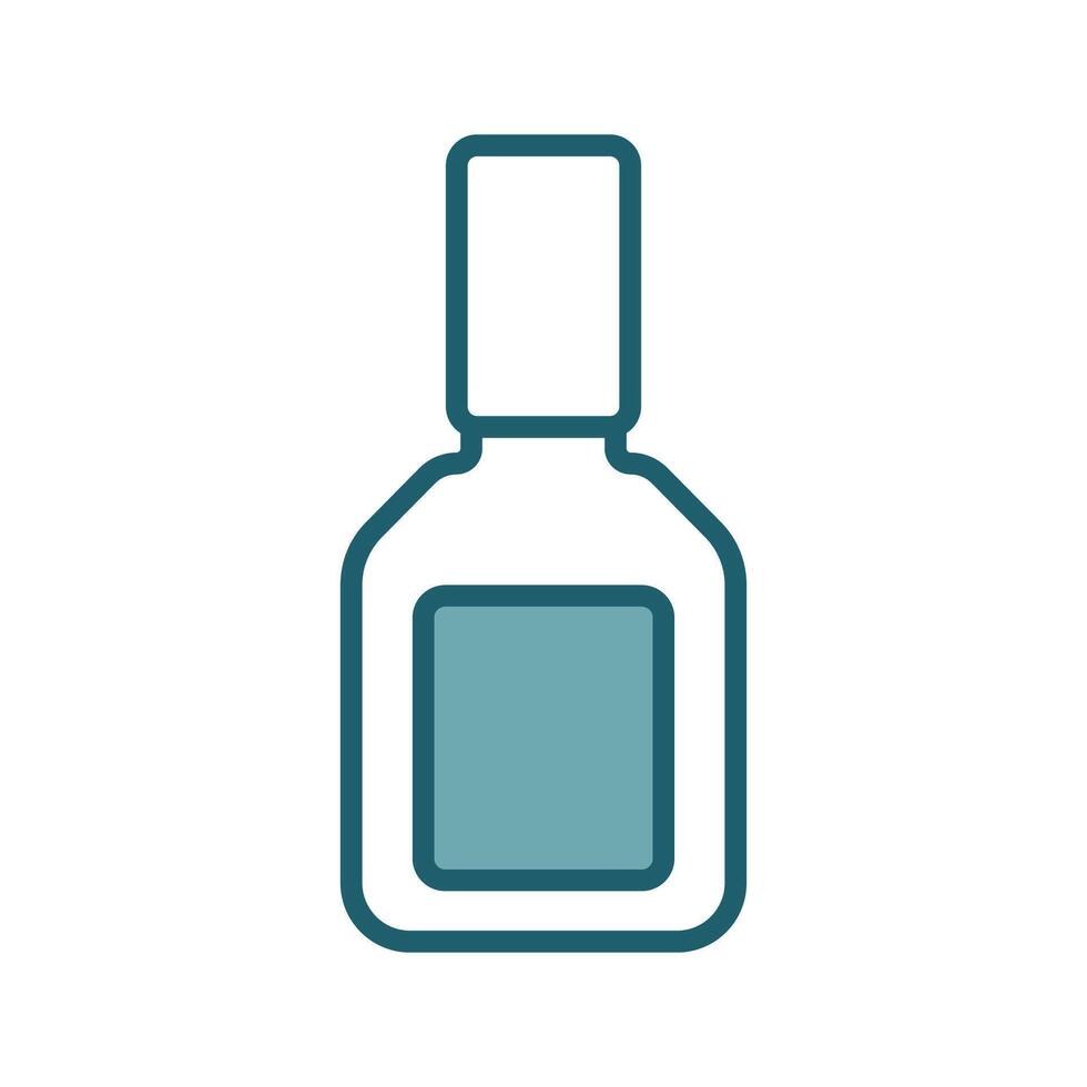 Correction Fluid Stroke on Paper Icon vector
