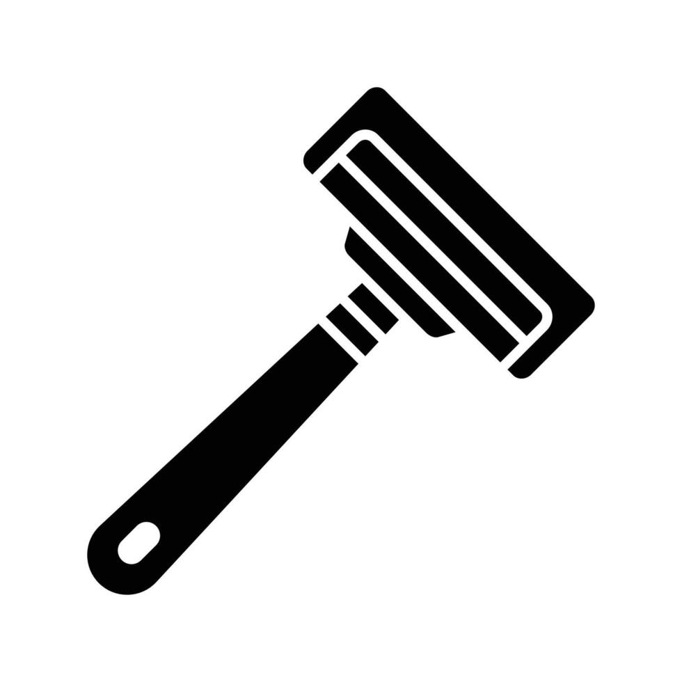 Razor and Shaving Brush Icon vector