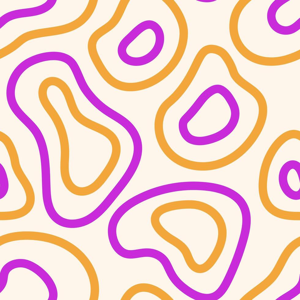 Liquid Line Seamless Pattern vector