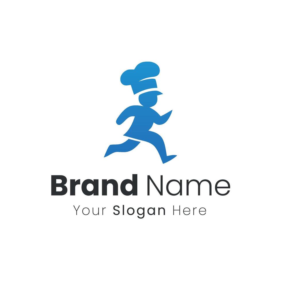 Fast and Delicious Meals on the Go A Logo Design Concept Presentation vector
