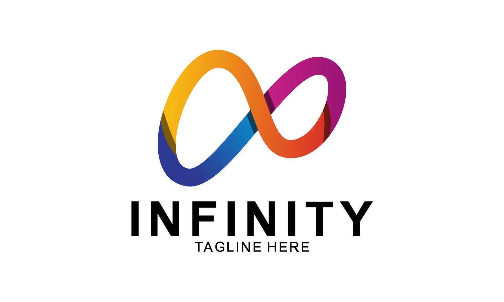 Infinity . Art vector