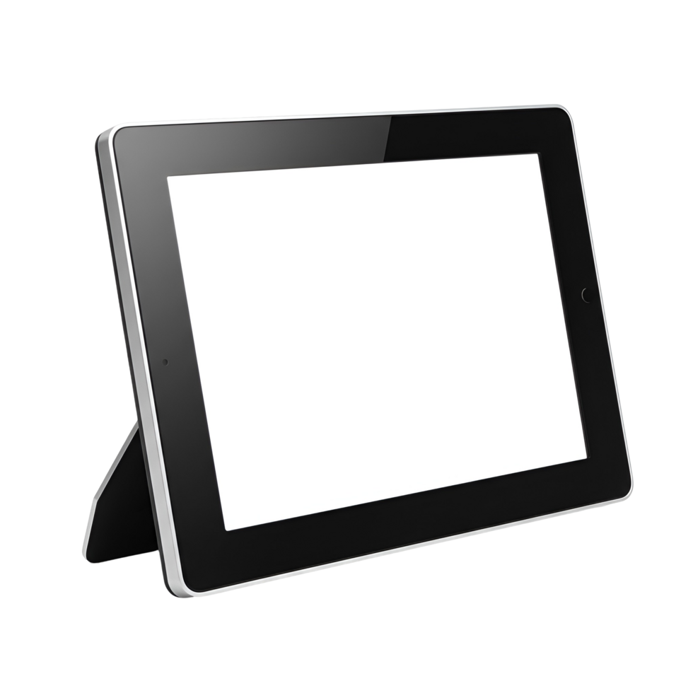 A tablet device with on transparent background png