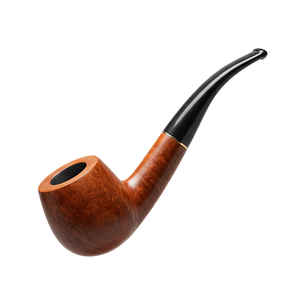 Pipe smoking or tobacco on transparent background png