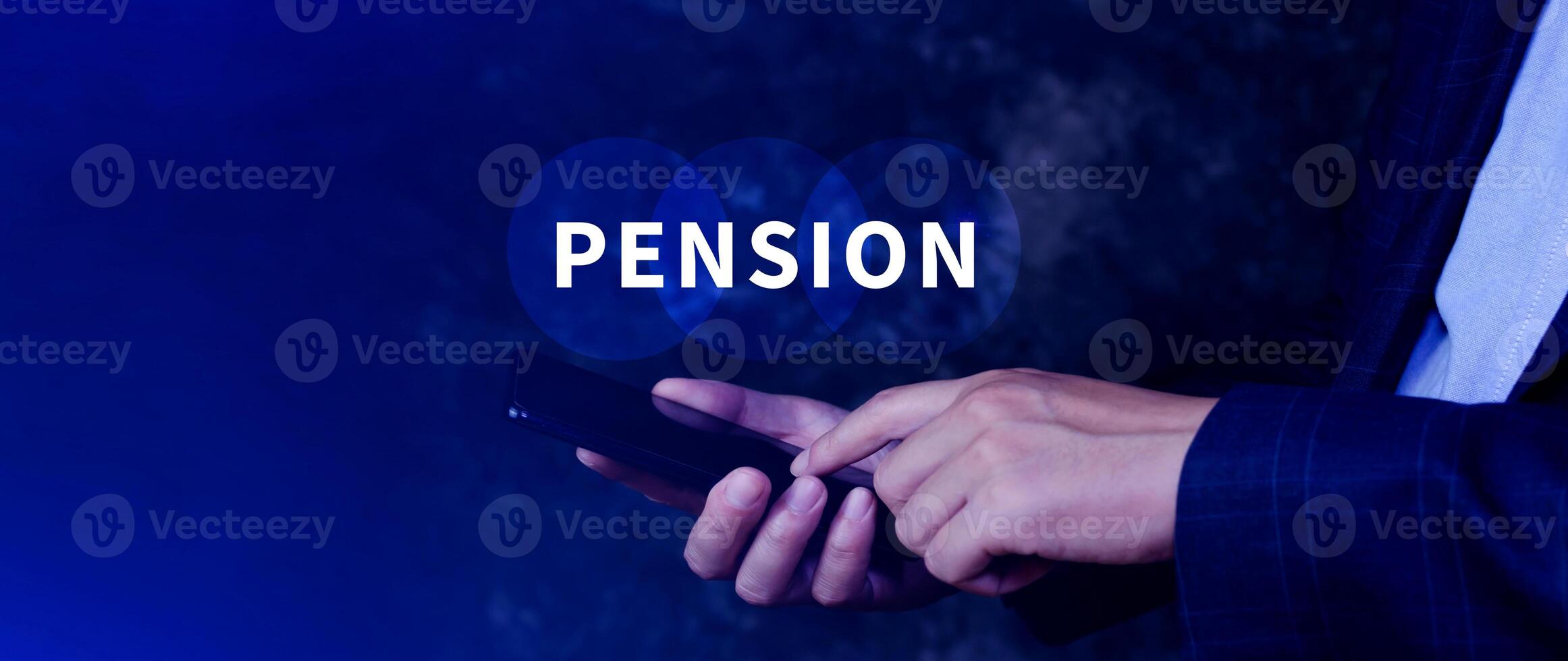 Pension concept, Saving and pension planning, Pension fund, retirement, Future investment, Accumulation of pension contributions. Loan portfolio growth. fund, loan photo