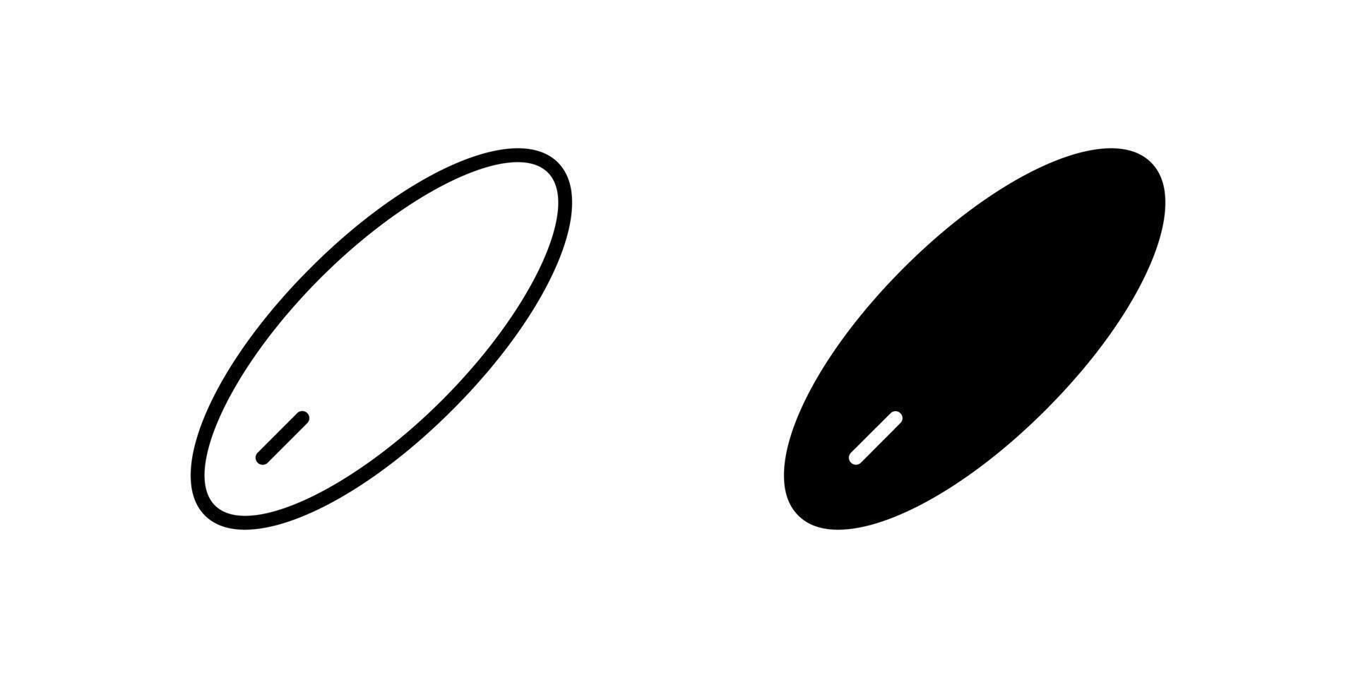 Surfing Icon Set ideal for beach or water sports themed graphics. vector