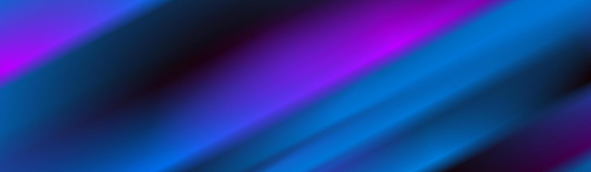 Blue violet smooth glossy stripes abstract modern tech background vector