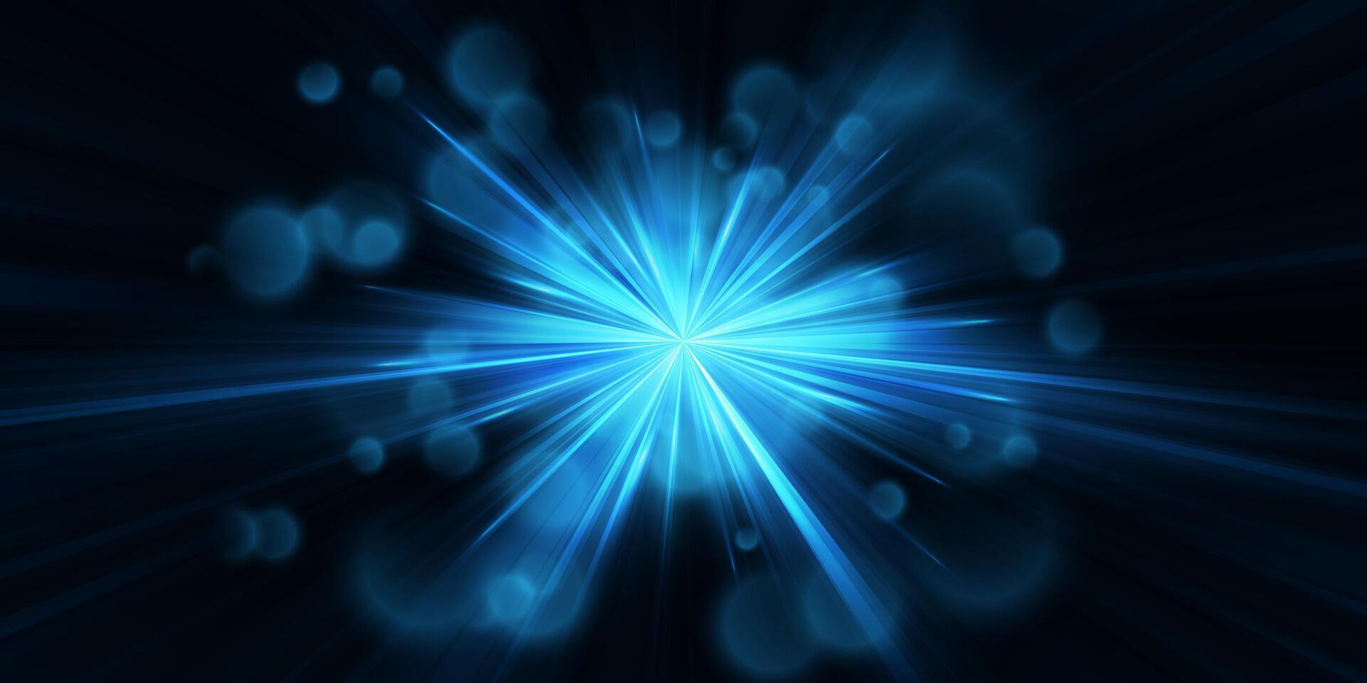 Glowing lights effect . Abstract flare light rays. illustration vector