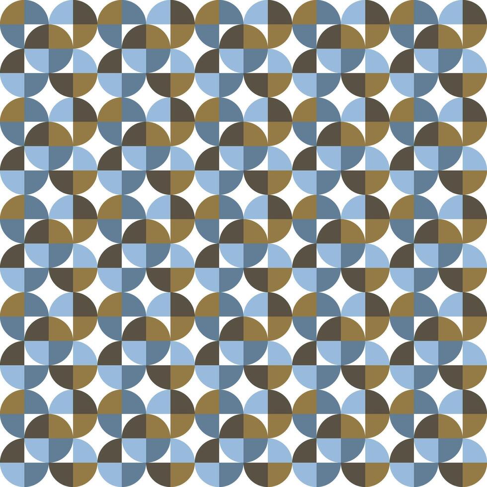 Seamless pattern with geometric flower shape vector