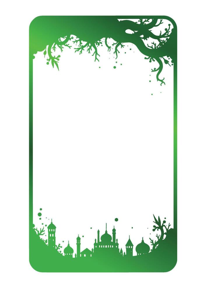 illustration of a frame mocwue line art, phone frame , social media frame vector