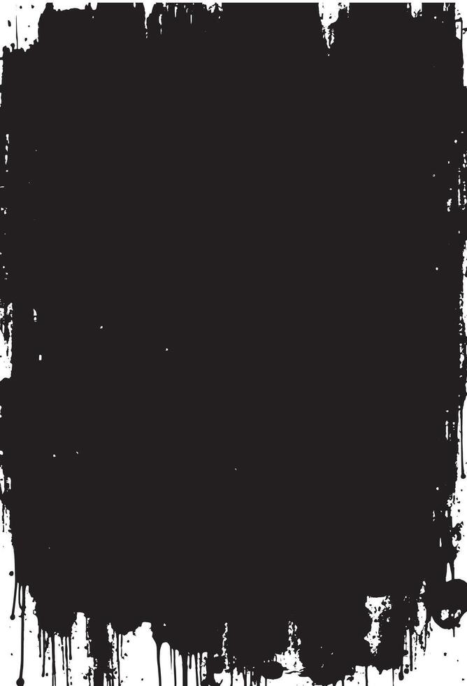 a black paint splatter on a white background vector