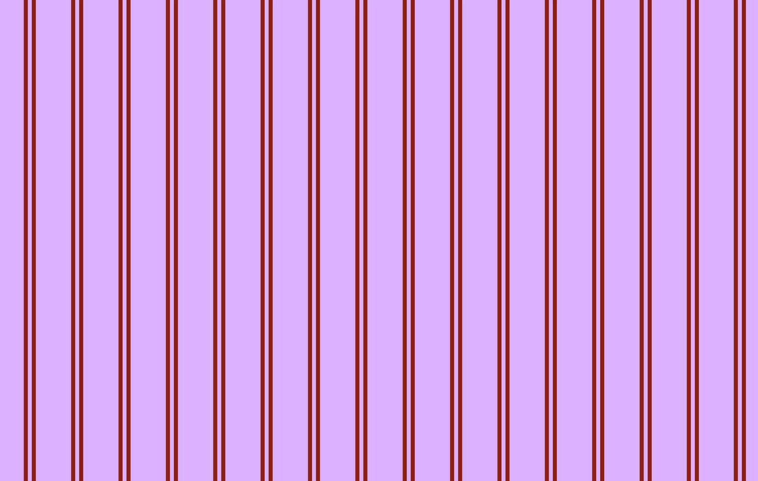 Vertical double thin red stripes on purple background. vector