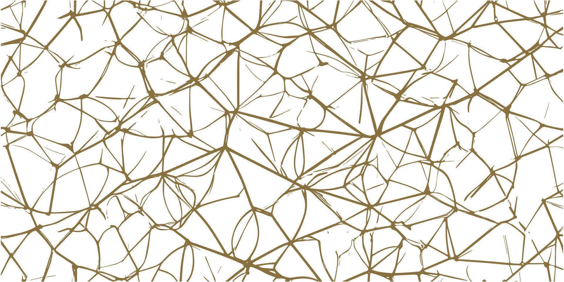 branch texture abstact pattern line texture in gold color vector