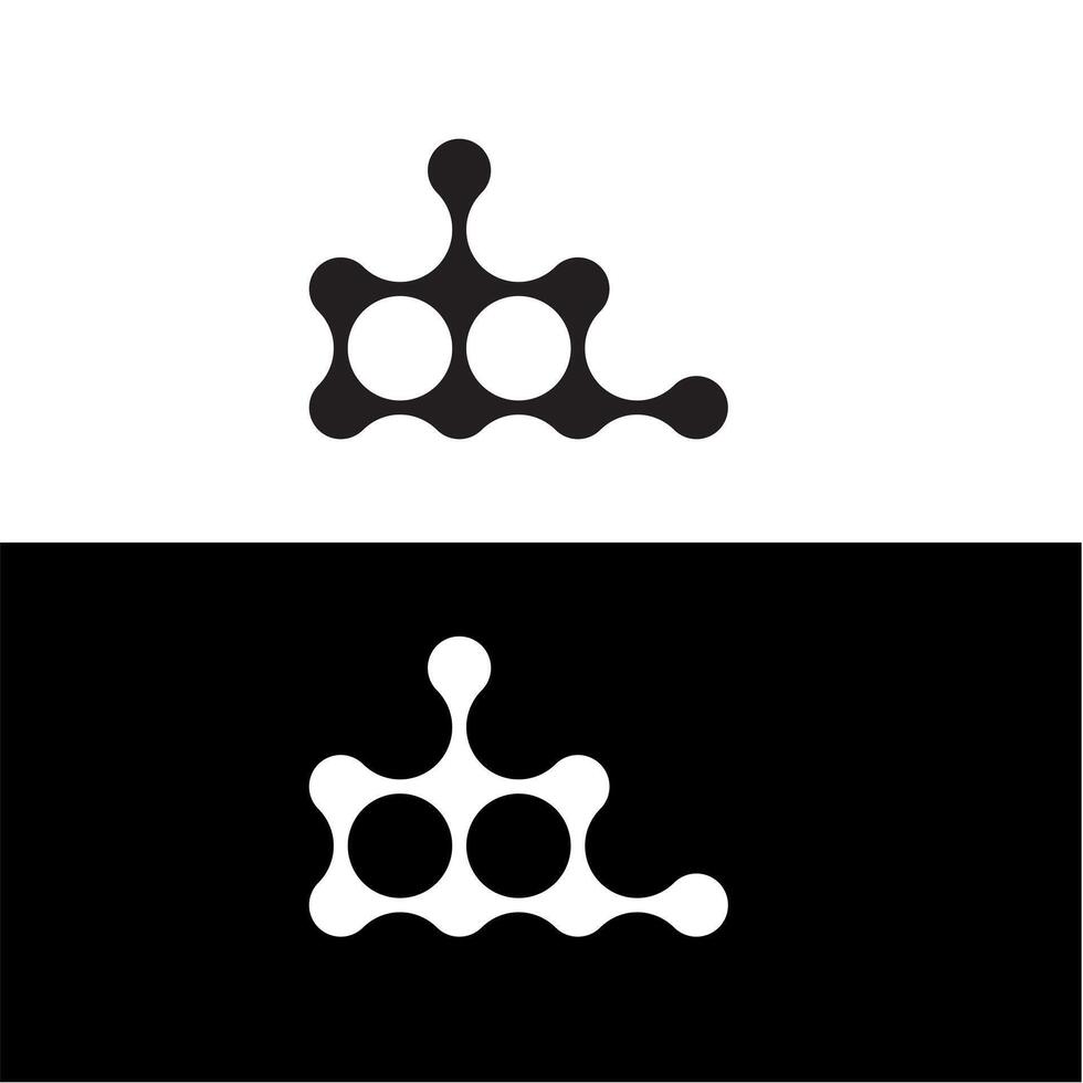 technology abstract logo icon vector