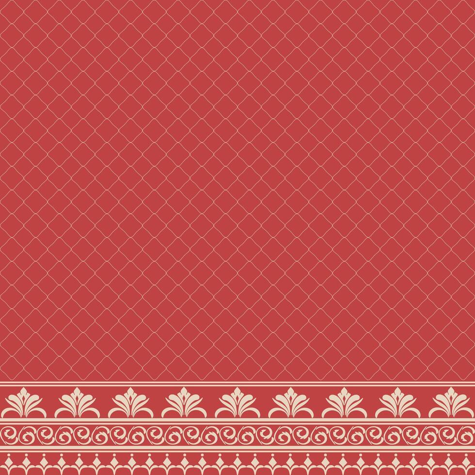 Damask background Geometric ethnic. Design for background, carpet, wallpaper, clothing, wrapping, Batik, fabric, embroidery style. vector