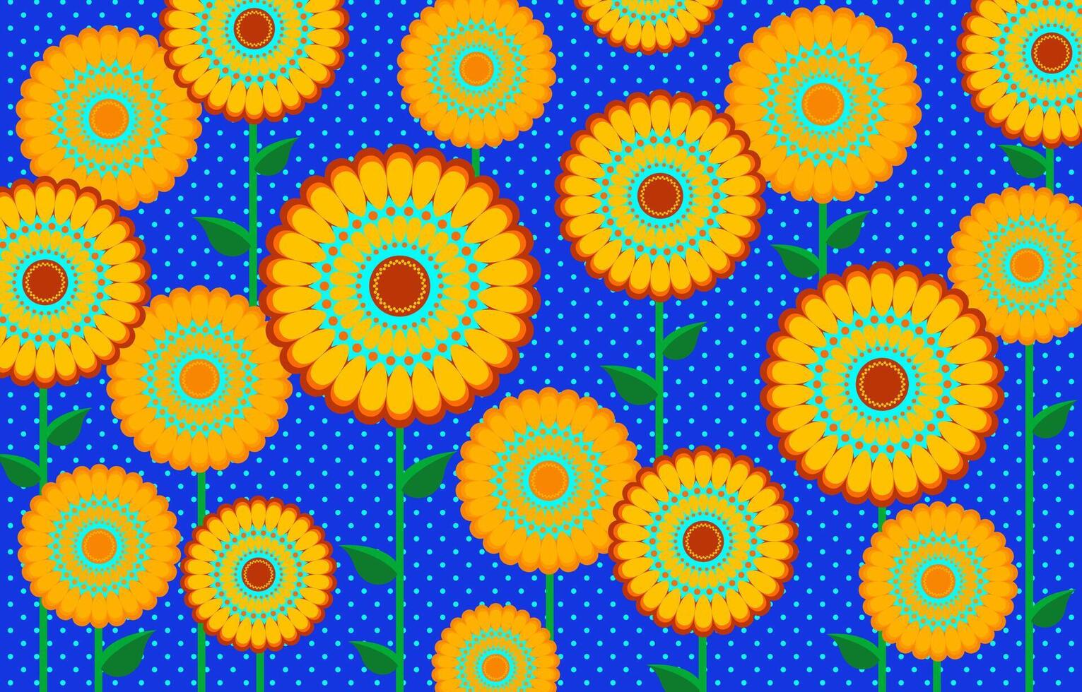 African Print fabric, Ethnic handmade textile for your design, Afro Ethnic flowers and tribal motifs geometric elements. Africa texture vector