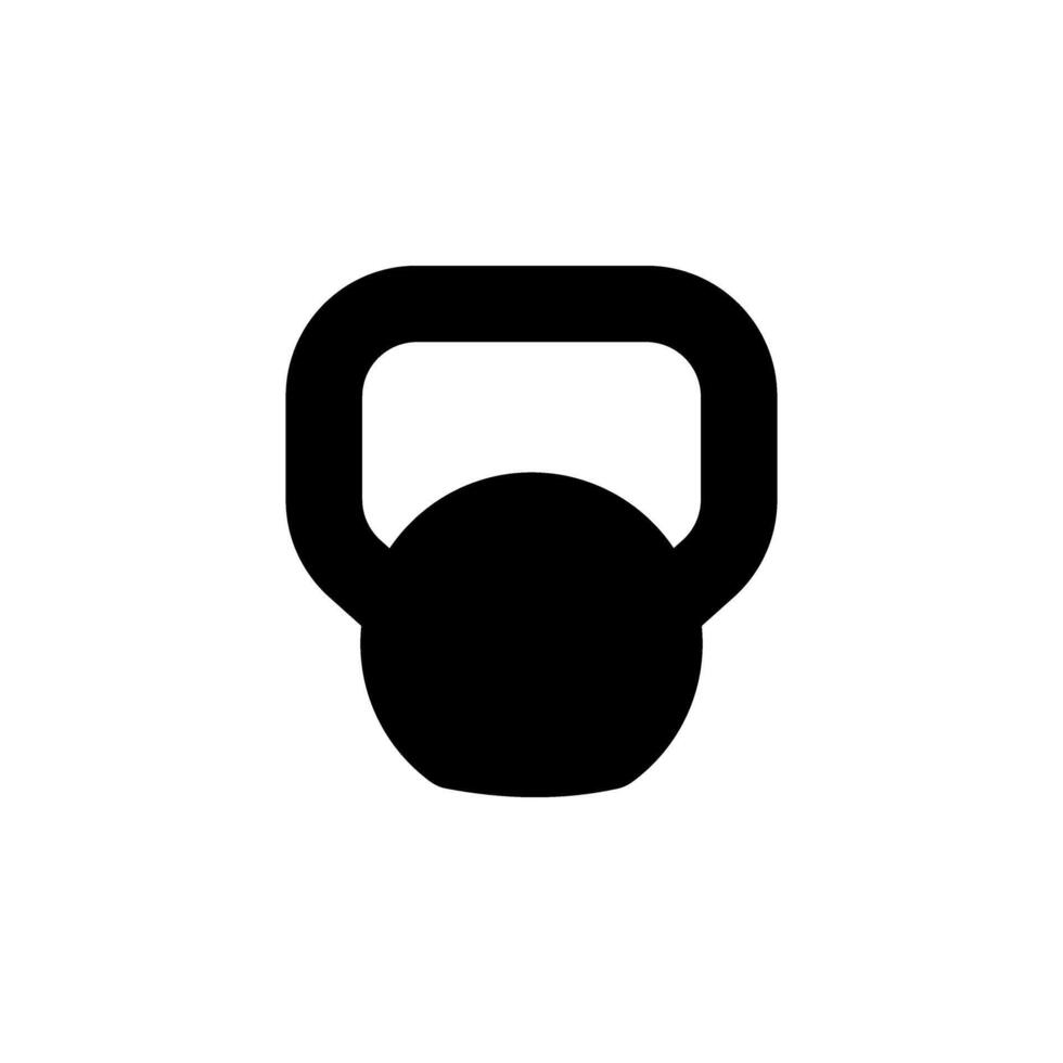 Black kettlebell icon. Weights icon, various kettlebells. illustration of kettlebell. Fitness kettlebell. weights vector