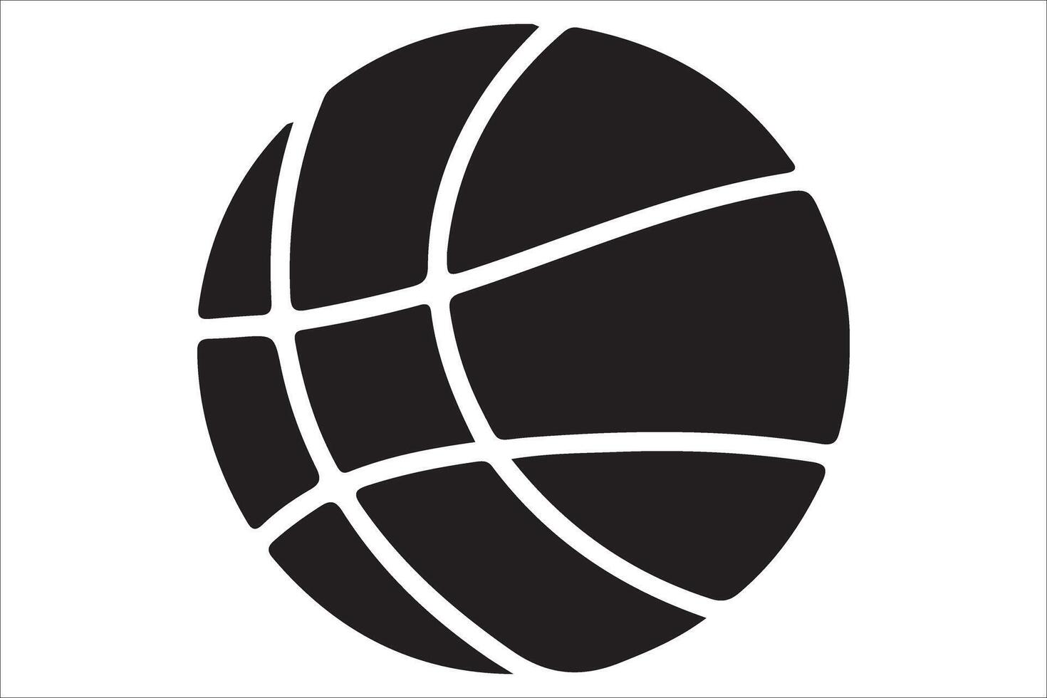 Basketball ball icon illustration vector