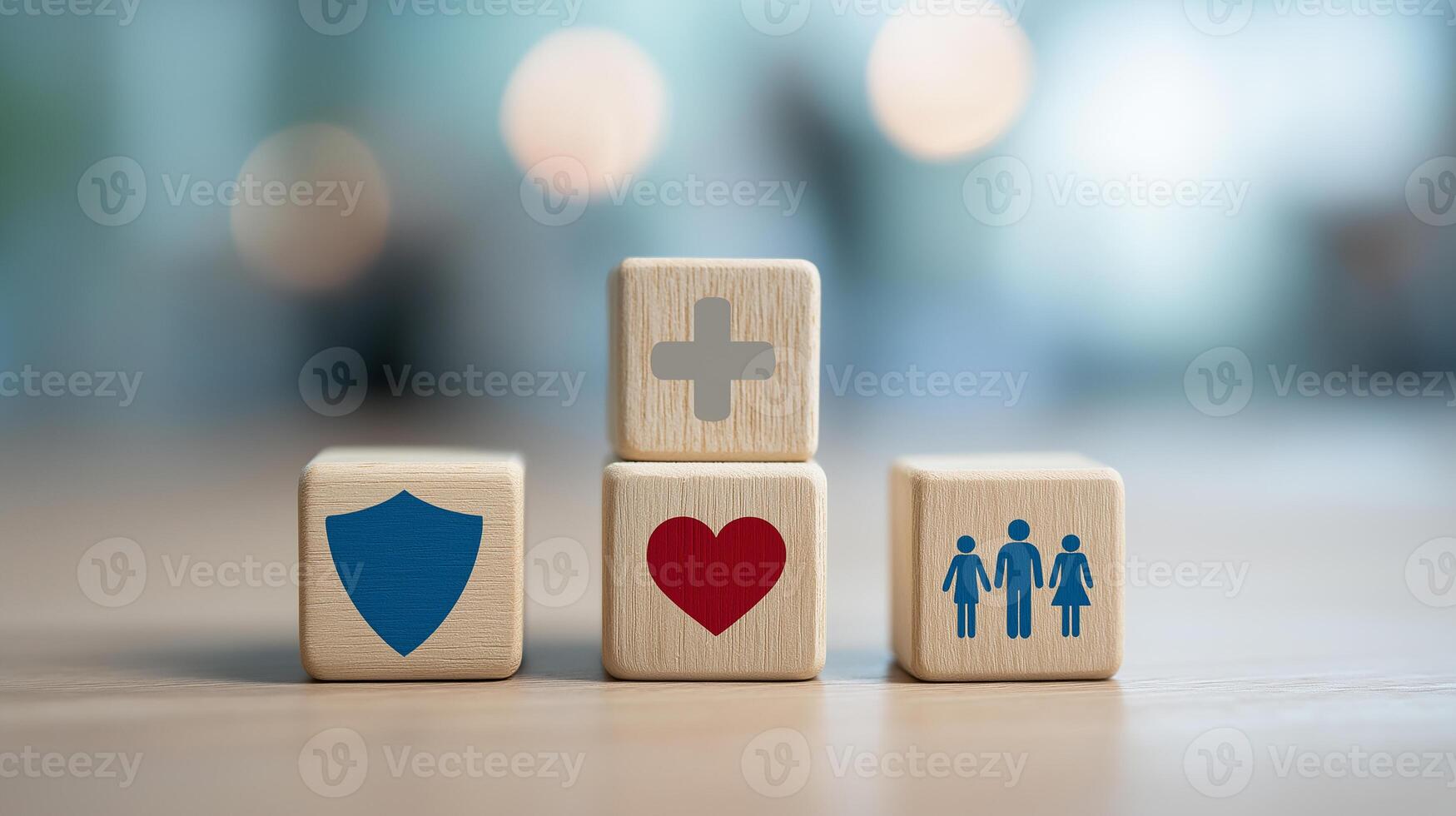 Family Healthcare Protection With Safety, Medical Care, Compassion and Risk Management Strategies, Family Insurance and Health Service photo