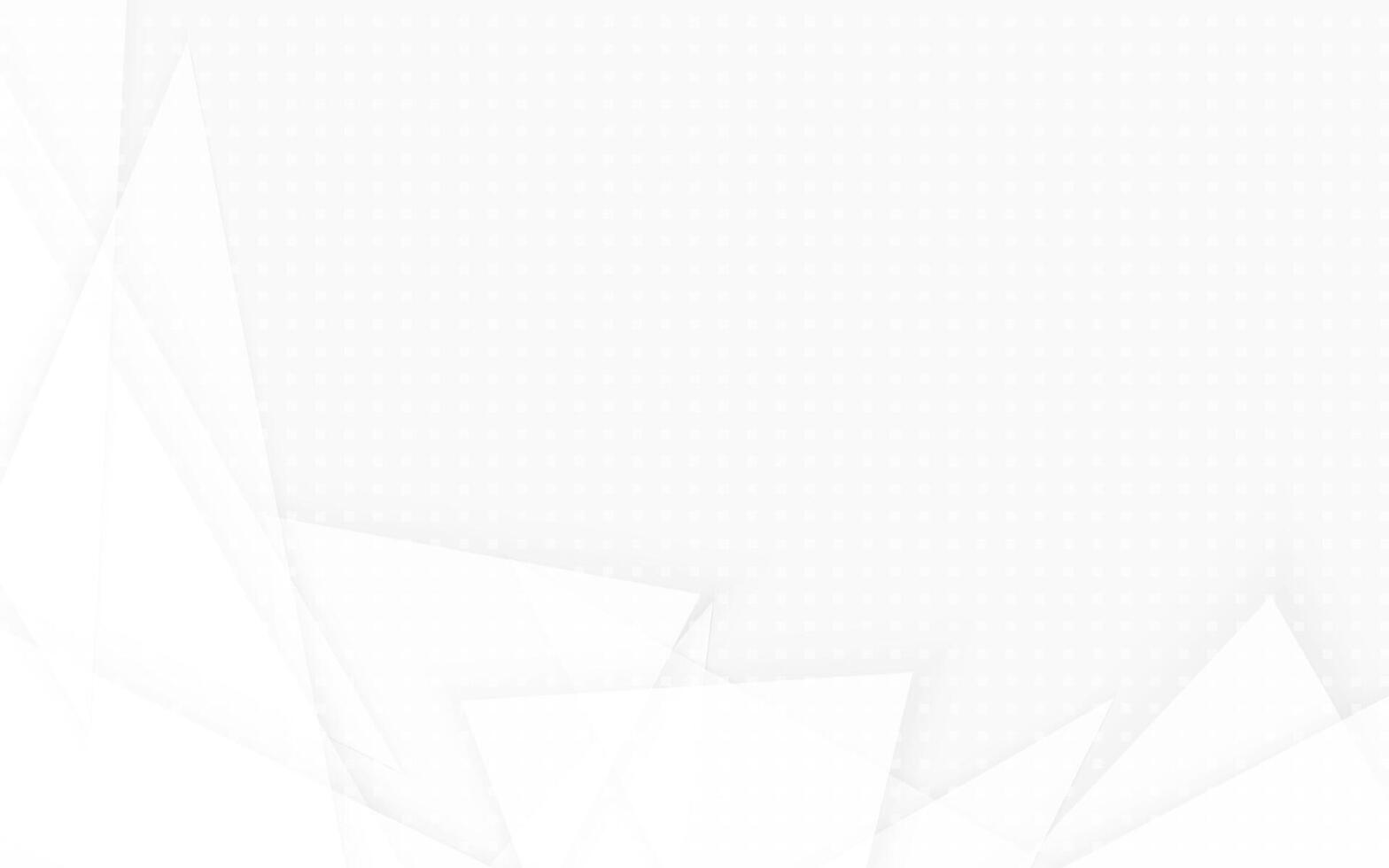 White abstract geometric minimal design background with subtle dots clean bright modern vector