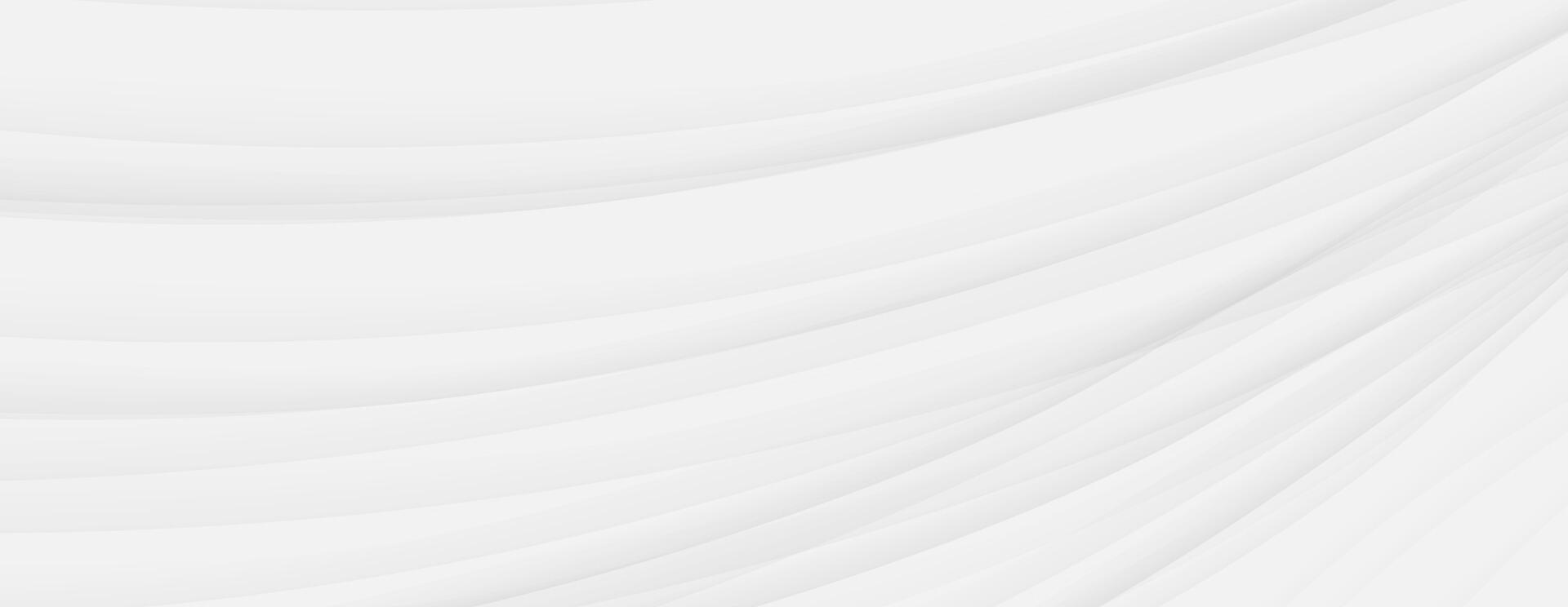 White gray abstract wavy lines modern minimalist background texture grey wave line vector
