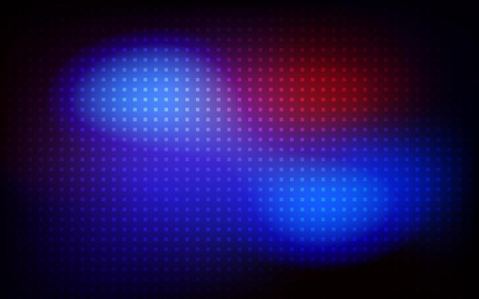 Digital grid pattern abstract background vibrant blue red bokeh light purple dark glow vector