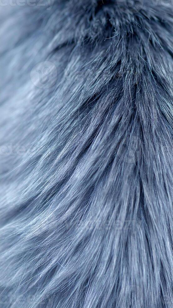 Fur Texture Highlighting Soft, Luxurious Strands in a Subtle Grey Hue During Daylight photo