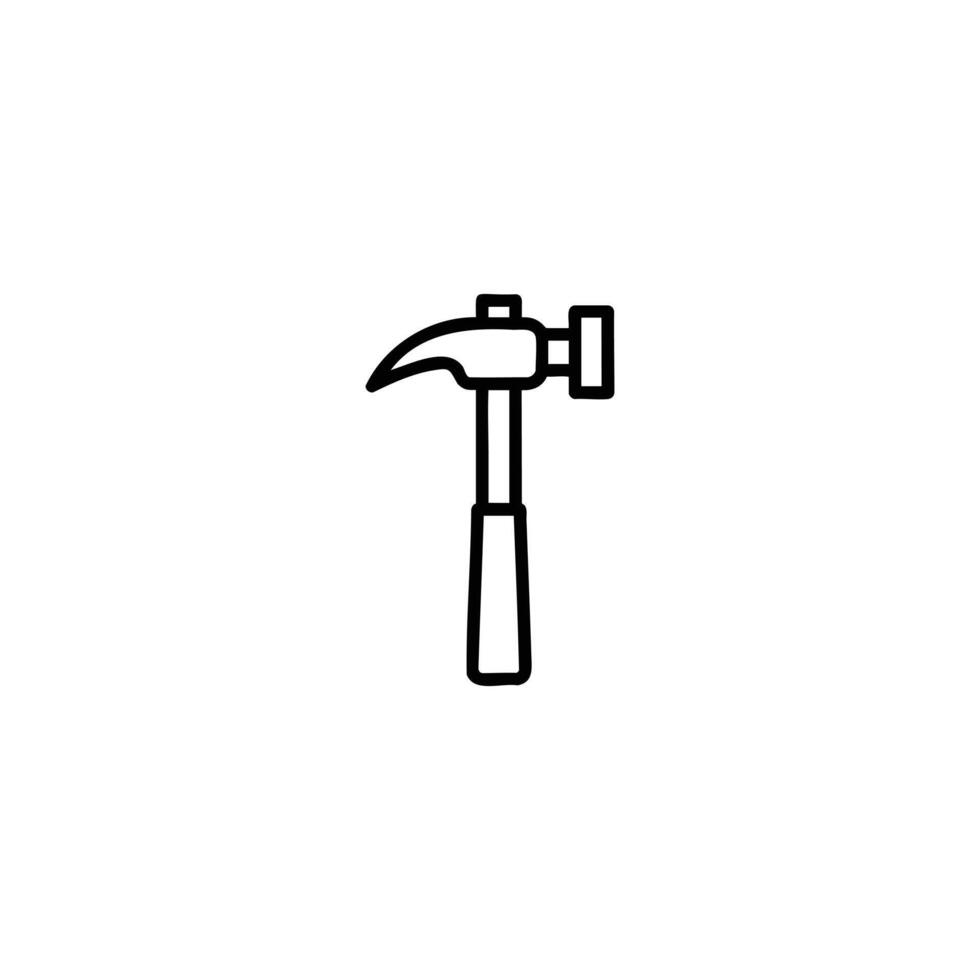 Geologist Rock Hammer Pick Tool vector