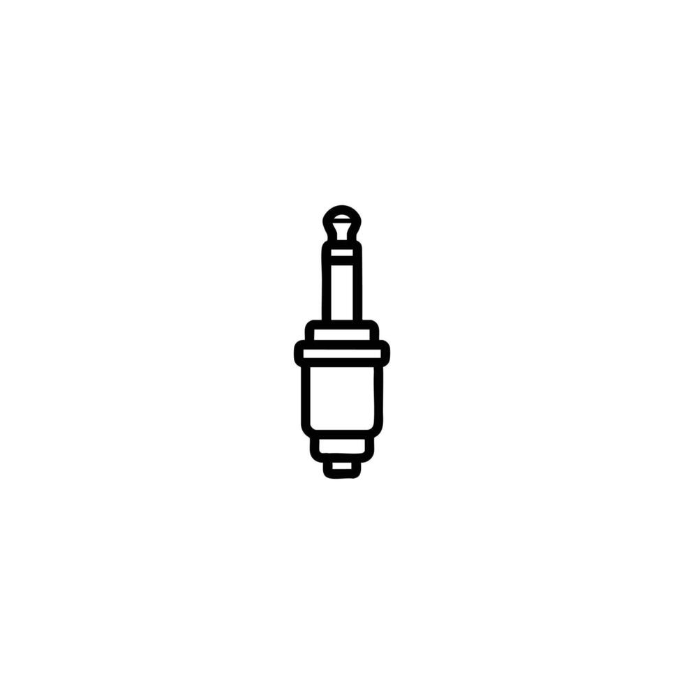 TRS Audio Jack Plug Connector vector
