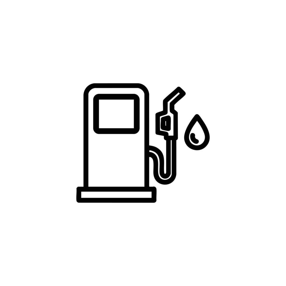 Crypto Gas Fee Pump Icon vector