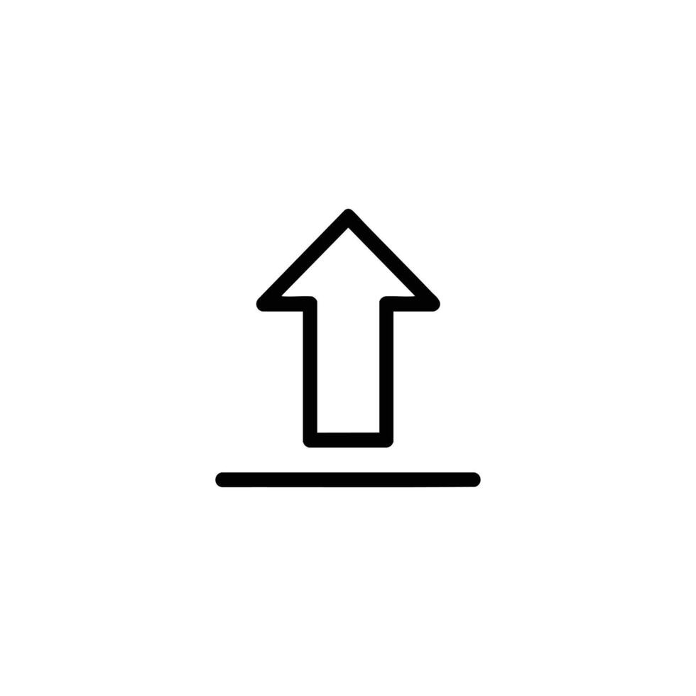 Leadership Upward Arrow From Base vector