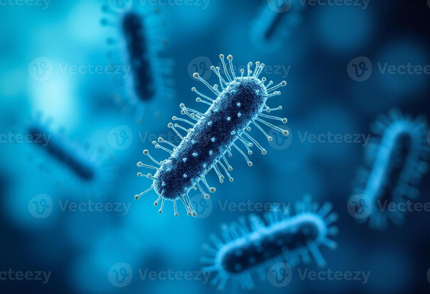 Floating Germ Structure with Cellular Detail photo
