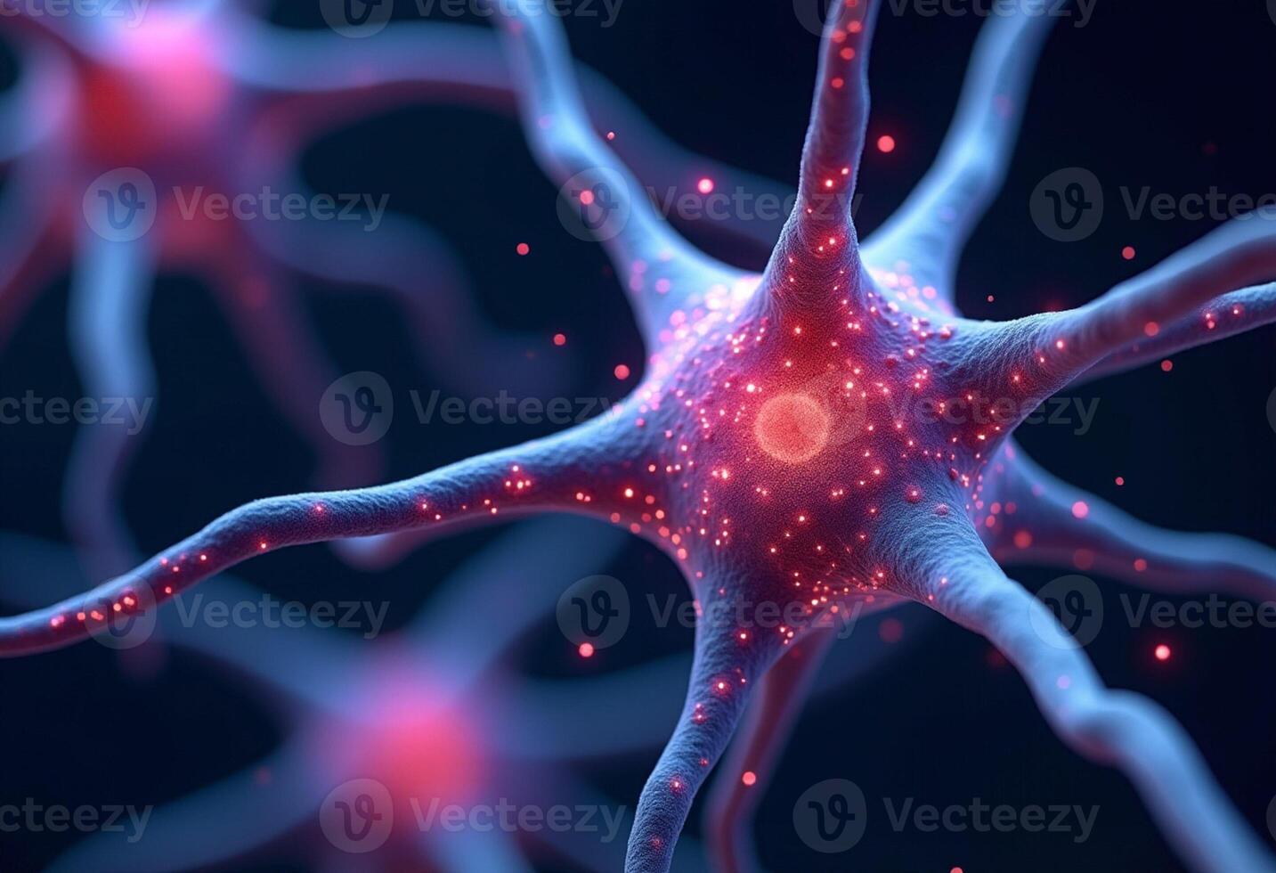 Neural Matrix Background for Tech Projects photo