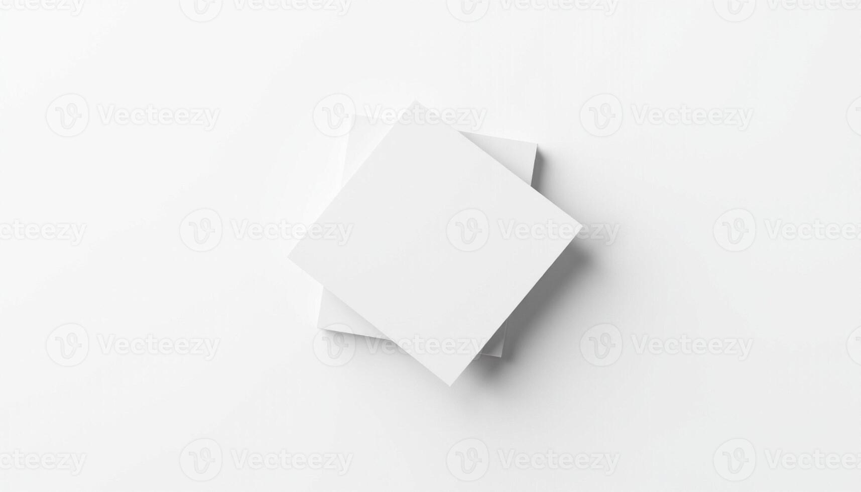 White paper on a white surface photo