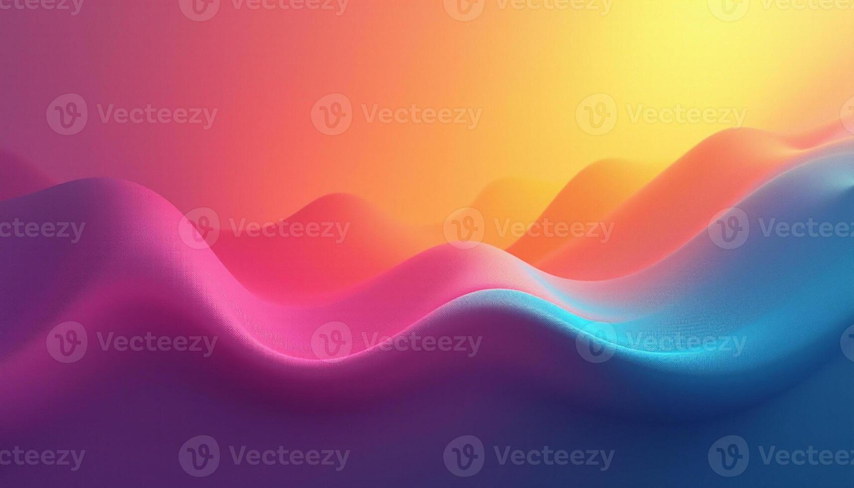 Colorful abstract background with waves photo