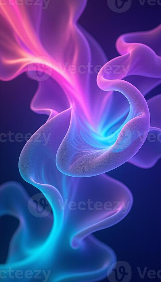 Abstract background with colorful smoke photo