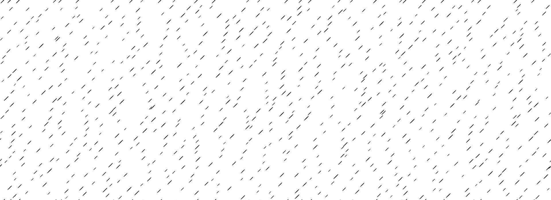Seamless small scratches texture. Scattered little lines background. Black repeated tiny cuts pattern. Grunge random mottled grain overlay. Splashed sprinkles and specks repeating wallpaper vector