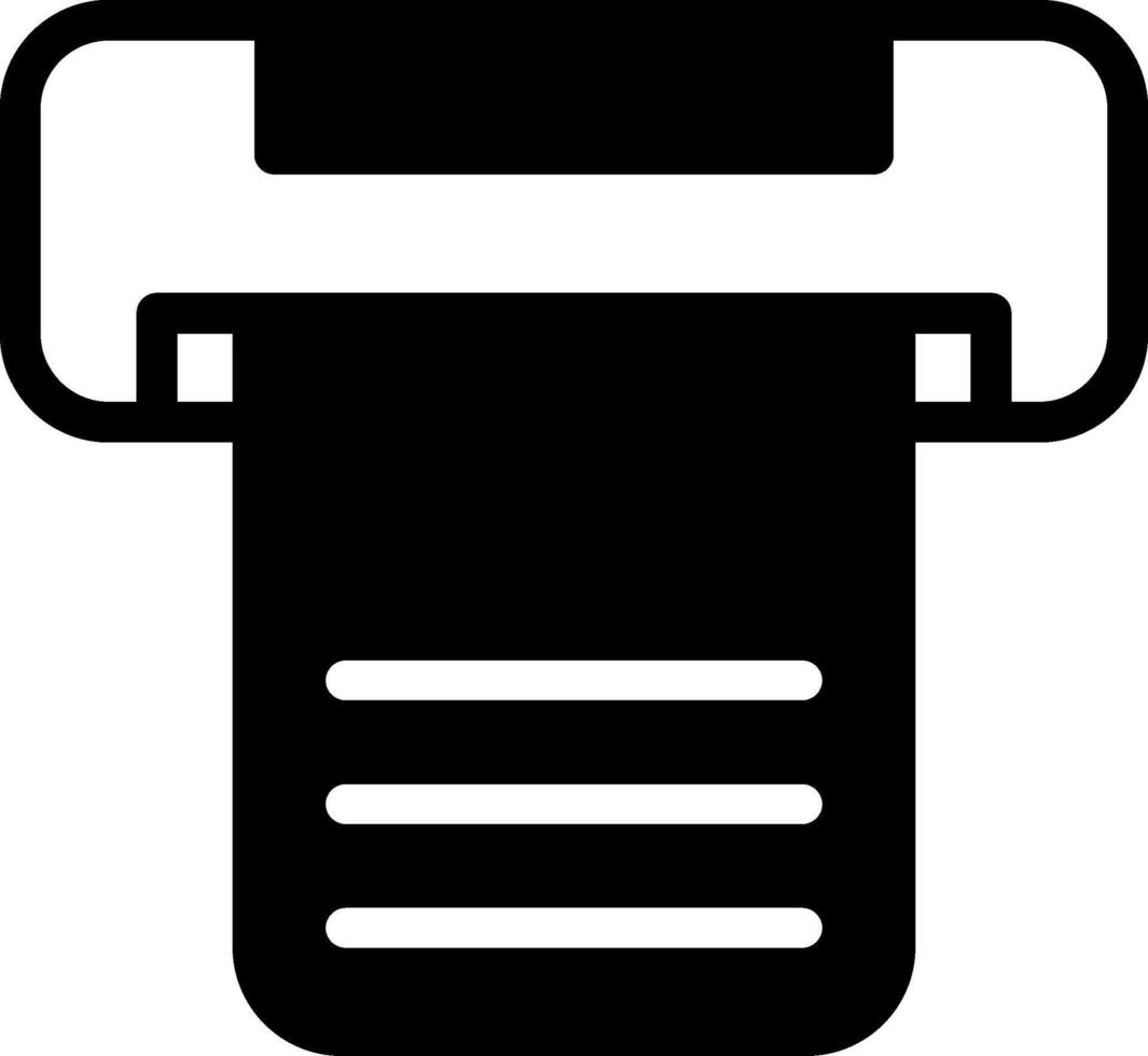 Print Modern Modern Style Icon vector
