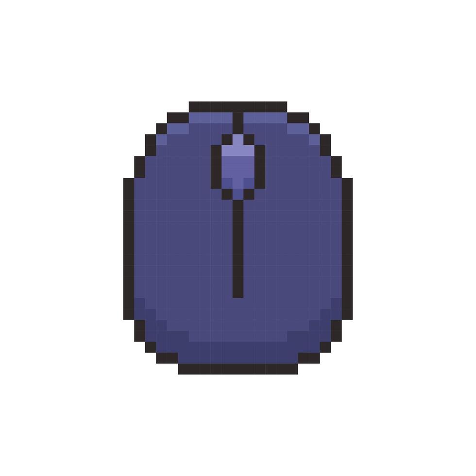 Pixel art Computer Mouse game asset design vector