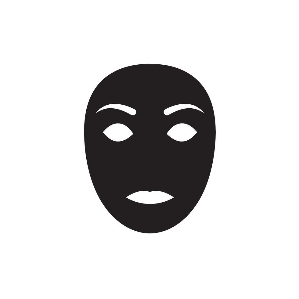 Cartoon Mood Expression Bundle with Angry Faces in Clean Icon Design vector