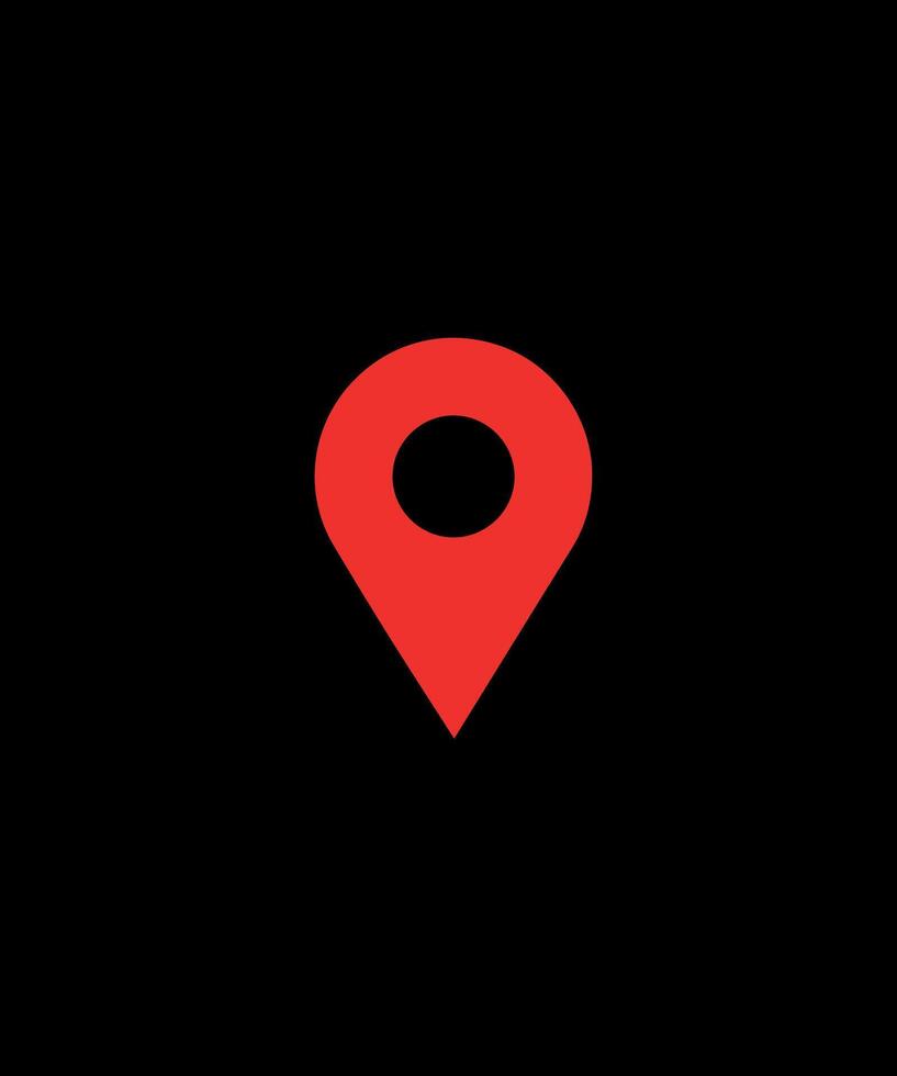 Location icon design vector