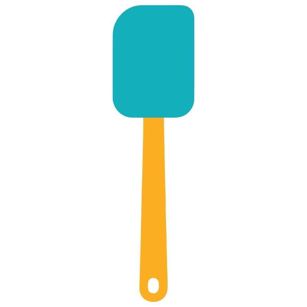 Sweet Bakery Turquoise Spatula cooking clipart, Kitchen Bakery sublimation design, Bakery Elements design illustration vector