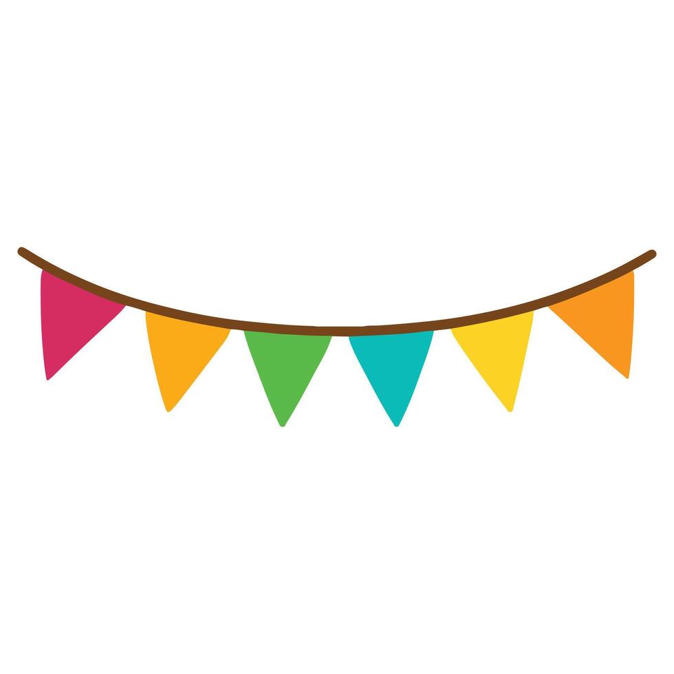 Bunting Banner illustration , 50s diner clipart Design, vintage diner design sublimation vector