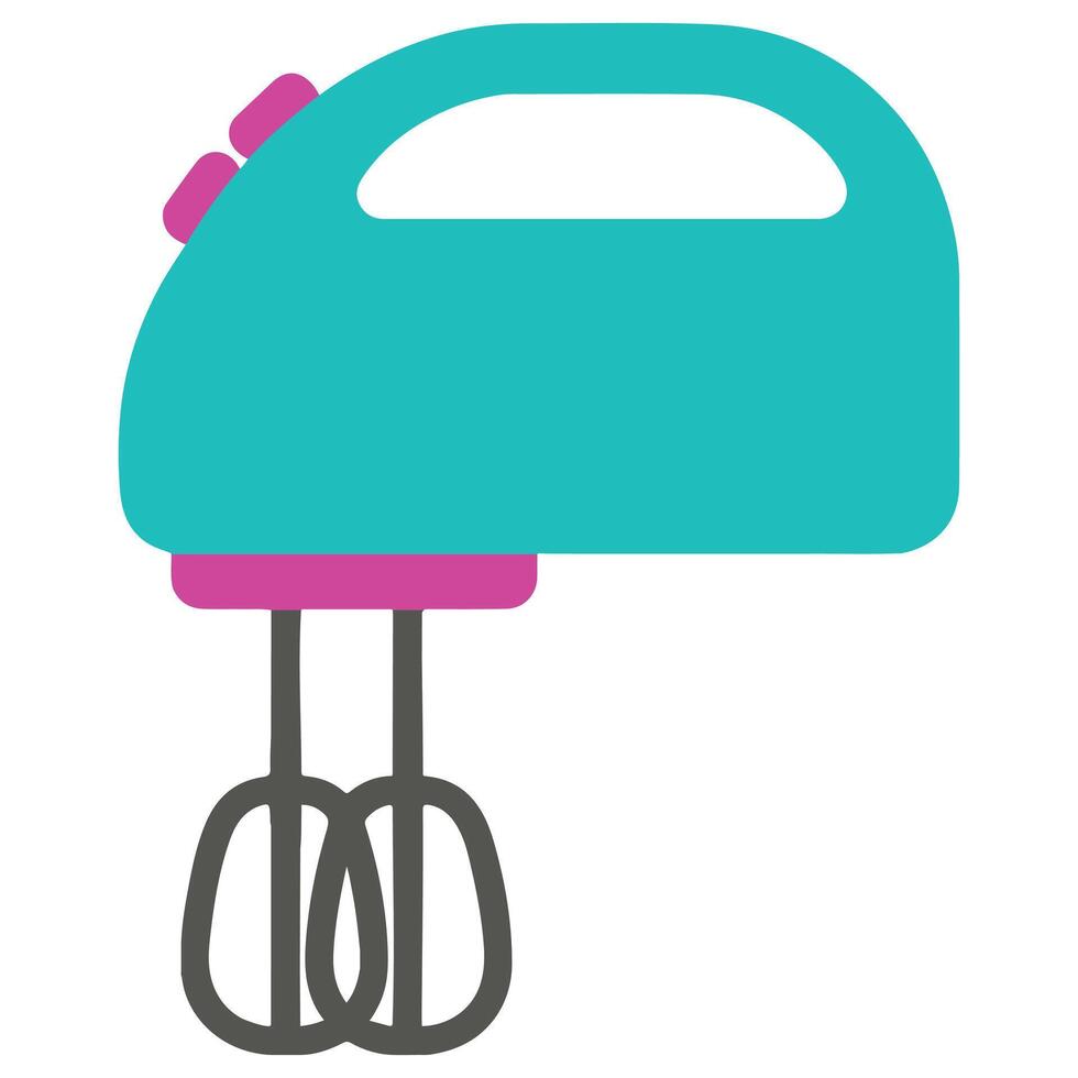 Sweet Bakery Hand Mixer cooking clipart, Kitchen Bakery sublimation design, Bakery Elements design illustration vector