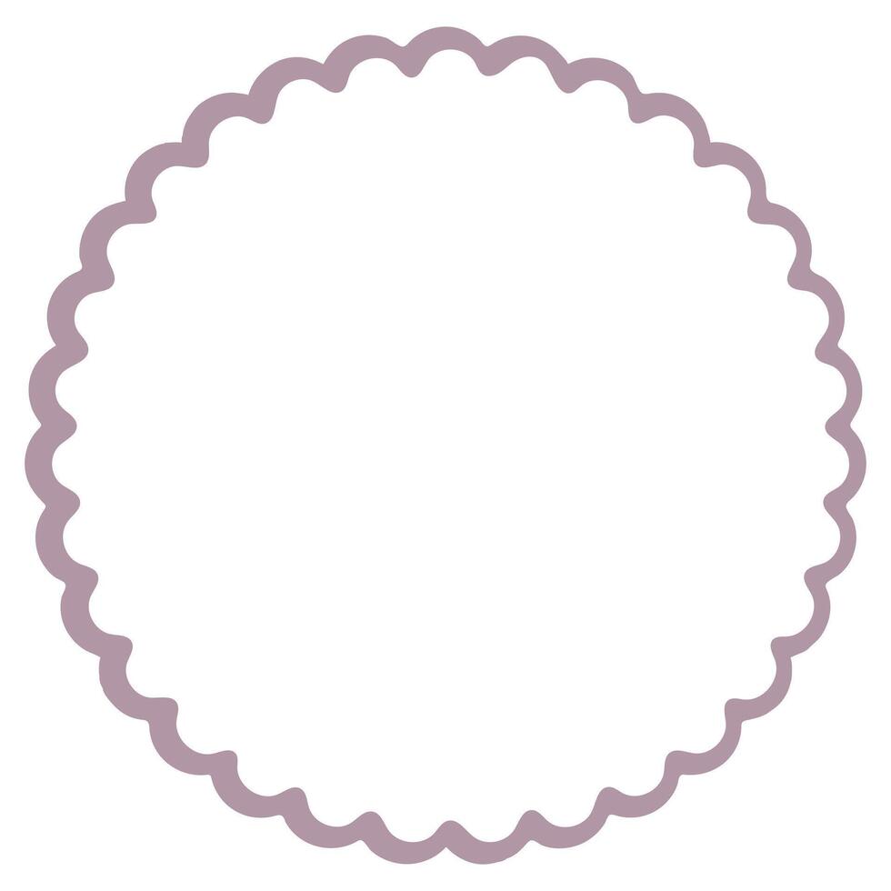Sweet Bakery calloped Cookie Cutter cooking clipart, Kitchen Bakery sublimation design, Bakery Elements design illustration vector