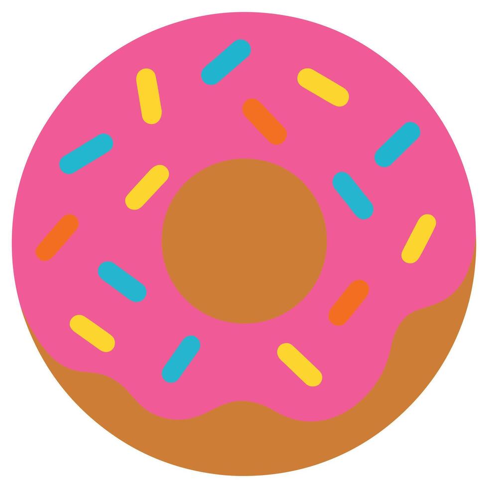 Sweet Bakery Donut Frosting cooking clipart, Kitchen Bakery sublimation design, Bakery Elements design illustration vector