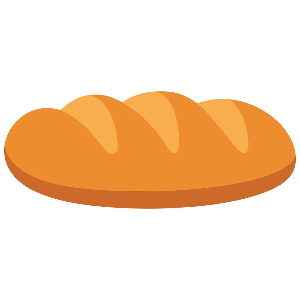 Sweet Bakery Loaf of Bread with Slashes cooking clipart, Kitchen Bakery sublimation design, Bakery Elements design illustration vector