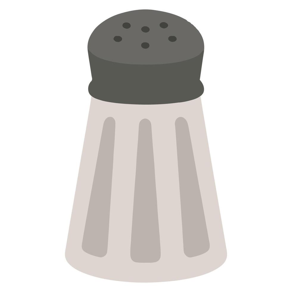 Salt Shaker illustration , 50s diner clipart Design, vintage diner design sublimation vector