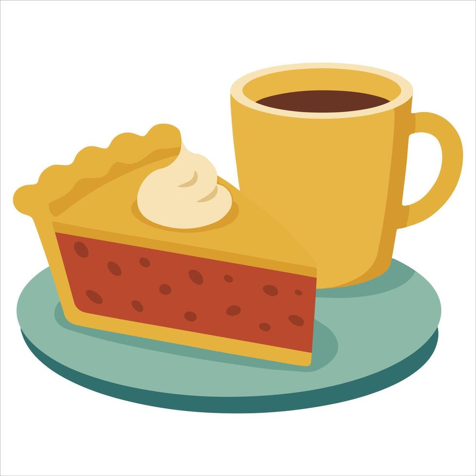 Coffee Combo illustration , 50s diner clipart Design, vintage diner design sublimation vector