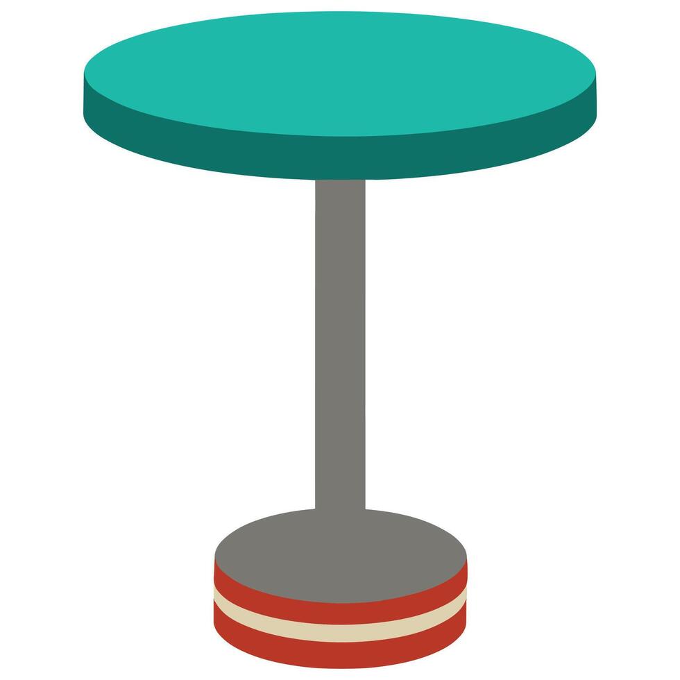 Bar Table illustration , 50s diner clipart Design, vintage diner design sublimation vector