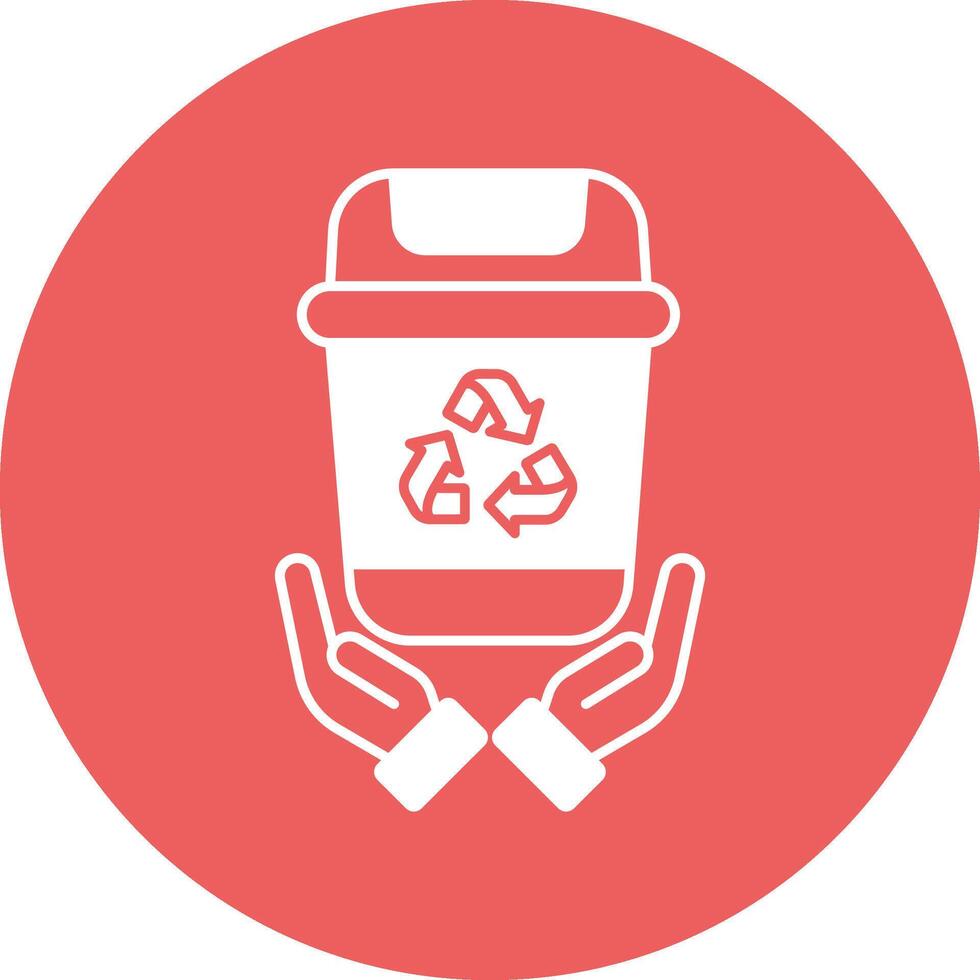 Trash Bin and recycle bin vector